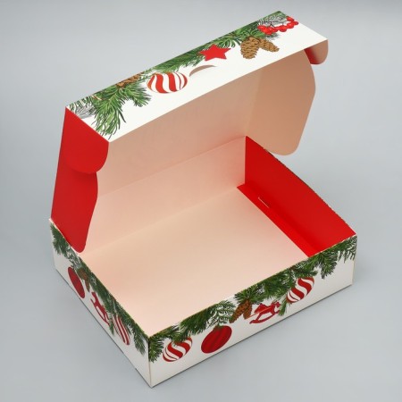 Folding box "New Year's toys", 31 x 24.5 x 9 cm, New Year-3