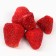 Berry sublimated "strawberries" for cupcakes, chocolate, 6 g.