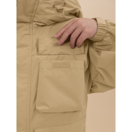 Windbreaker for boys, height 104 cm, sandy color-12