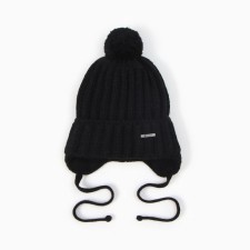 Baby hat, black color, p 48-52