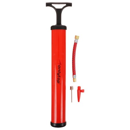 Bill for balls Onlytop, 28 cm, 2 nozzles + cord, color mix-10