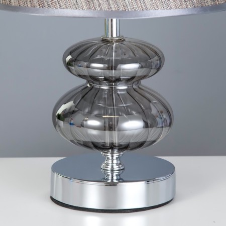 Board Lamp "Venice" E27 40W chrome-silver 21x21x33 cm Risalux-4