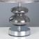 Board Lamp "Venice" E27 40W chrome-silver 21x21x33 cm Risalux