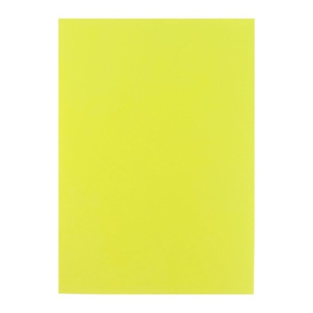 Color paper A4, 50 sheets, yellow neon, density 80g/m2-1