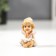 Polystone souvenir "Angel-girl in a blue sundress" mix 5.2x3.5x3.5 cm
