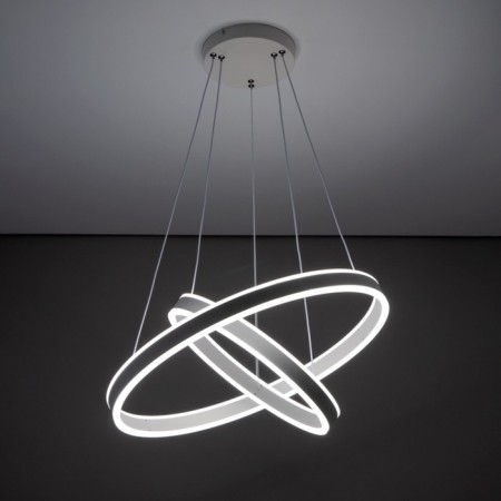 Suspended Citilux “duet” CL719640, 60x60x17 cm, 1x108W, LED, white color-20