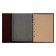 The album is vertical for icons, with sheets on fabric, 230 x 270 mm, boumvinyl, brown