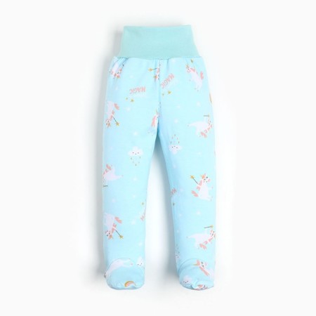 Children's sliders, blue/unicorn color, height 74 cm