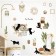 Sticker Plastic Interior color "Fit family" 60x90 cm