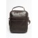 Bag Cross-Body Men, genuine leather de-gosa brown, 19x10x24 cm