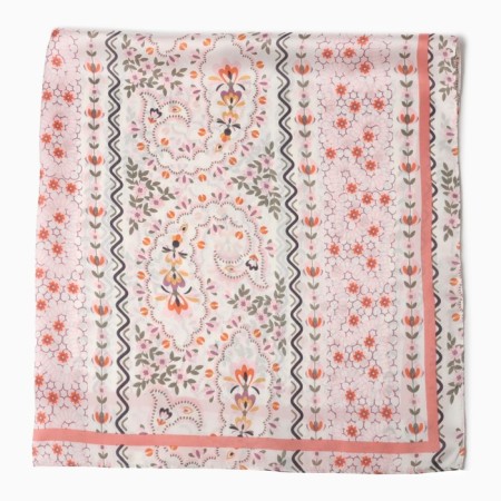 Women's scarf minku rr 70*70 cm, col. lactic-2