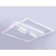 LED ceiling LED Ambrella Light, Linetech, FL51467, LED, 124 W, 9300LUM, 3000-6400K, white color