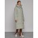 Coat insulated winter female, size 42, green color