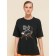 Female T -shirt, size 48, black color