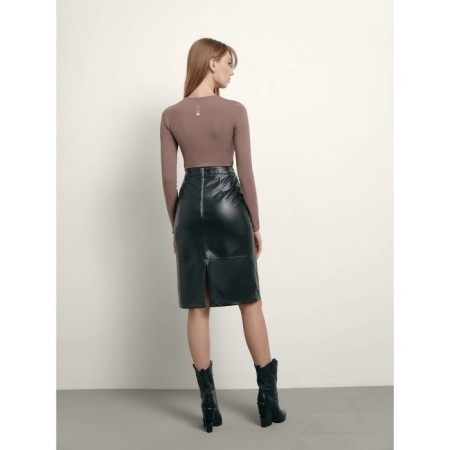 Women's skirt lu, size XS, color Black-3