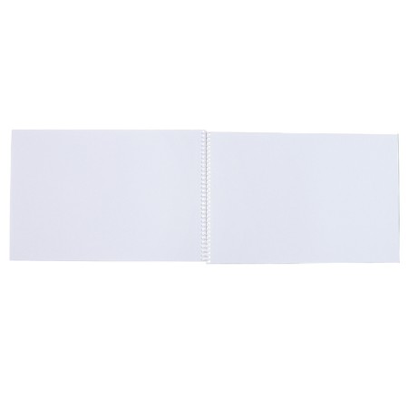 Album for drawing A4, 24 sheets, on the crest, Pink, cover coated cardboard, perforation for separation, block 100 g/m2, mix-4