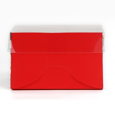 Capcake box "heat and comfort", 16 x 16 x 10 cm, new year-5