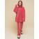Girls' sweatshirt, height 140 cm, red color