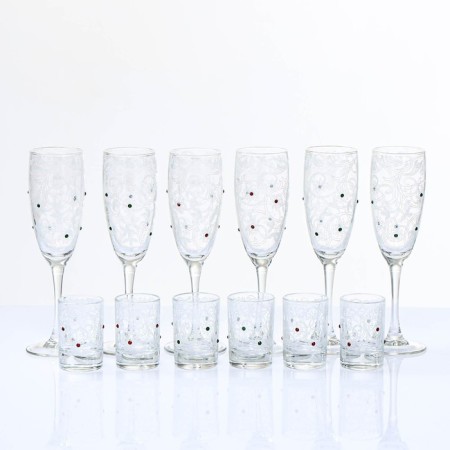 Mini-bar "Rhubes" Bar Stream, 6 glasses/piles-3