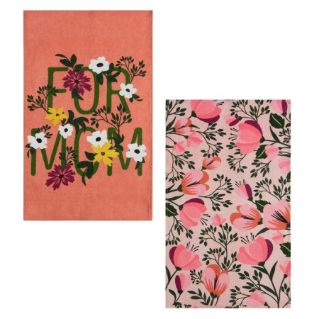 A set of kitchen towels of the FOR MOM, 35x60 cm-2pcs, 100% cotton-1