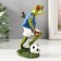 Souvenir Polystone Lac "Frog - footballer" 13x12x5 cm