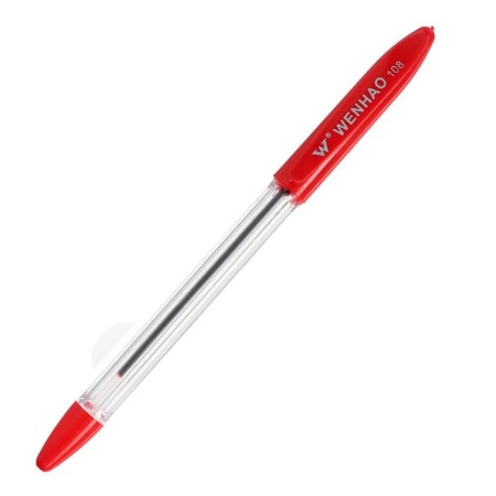 Ballic handle 0.5 mm, red rod, with a rubber holder-1