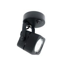Ambrella Light swing overlaid with the GU10/LED Max 10 W, 60x60x130 mm switch, Black color is black
