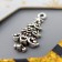 Decor for creativity Metal "Emergency Christmas tree" silver 2x1 cm