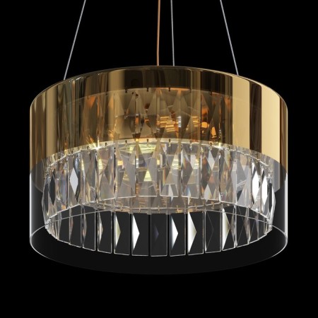 Suspension lamp Maytoni Mod313PL-04G, E14, 4x20 W, 400X400X1705 mm, gold-4