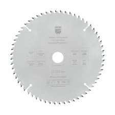 Disk of wood and chipboard Berger BG1657, clean cut, 255x30/25.4/20/16x60z, 3.2/2.2 mm