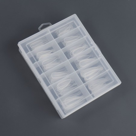 The upper forms for building in a container, 120 pcs, almonds, color transparent color-5