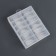 The upper forms for building in a container, 120 pcs, almonds, color transparent color