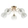 Chandelier gallop "bosom" 5x60W E27 gold