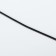 Weaving cord, genuine leather, d = 2 mm, 10 ± 0.5 m, black color