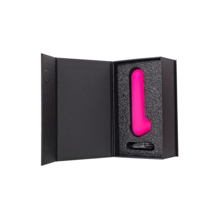 Vacuum-wave stimulator Eroteq Molette, silicone, 13 cm, pink-13