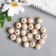 Beads for creativity plastic "Marble. Bezh" d = 1.2 cm set 20 grams