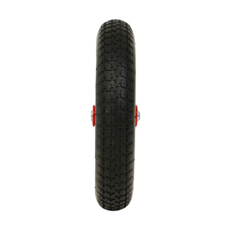 Pneumatic wheel, d = 360 mm, hub: diameter 16 mm, length 90 mm-2