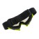 Glass-mask for motorcycle driving, glass blue-violet chameleon, black and yellow, OM-24