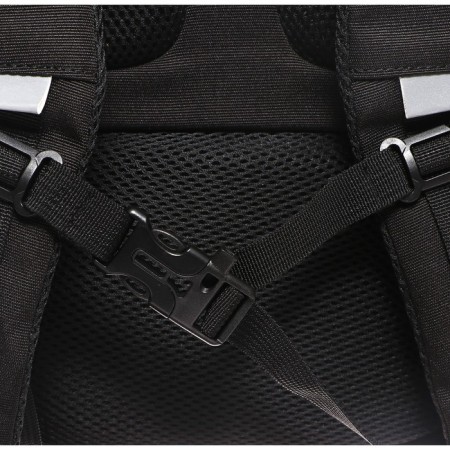 School backpack, 39 x 26 x 17 cm, Grizzly, ergonomic back, black-8