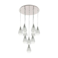 Siracusa 10x60W chandelier E27