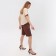 Shorts Women Bermuda Minaku: Enjoy, Chocolate Color, Rr. 46