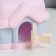 Piggy bank Plastic "House" with stickers mix 20x17x15.5 cm