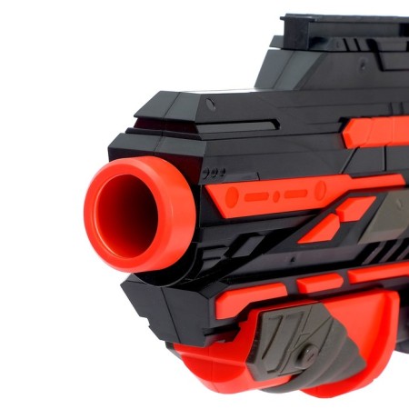 Froke Blaster Maxigun, with a cartridge ribbon, shoots soft bullets-2