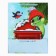 Laminated vertical “Snake 2025”, l 31 x 40 x 11.5 cm, New Year