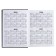 The diary is half -dantered for 4 years A5, 192 sheets, the cover of the boumville, black
