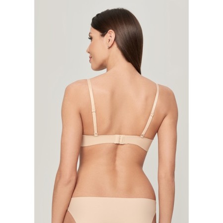 Women's bracket PEONY, size 75D, beige color-2