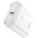 External battery Hoco Q3, 10,000 mAh, USB, USB-C, 3 A, PD 20W + Qc3.0, white