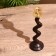 Liana candlestick 27.5 cm, shisham tree