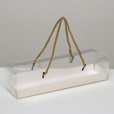 Confectionery packaging for roll, white 29.5 x 7.8 x 7.8