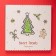 Board New Year's share Sweet Treats, D = 27.3 cm, ceramics, white color